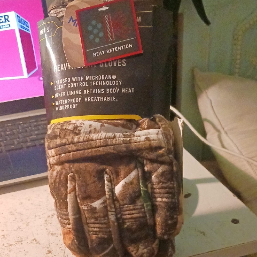 Men's Heavy-Duty Camouflage Gloves